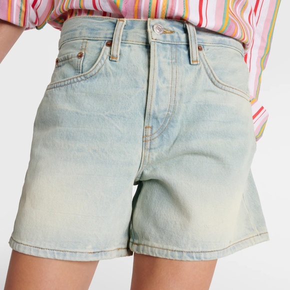 “NEW” Re/Done Mid-Rise Boy Denim Short